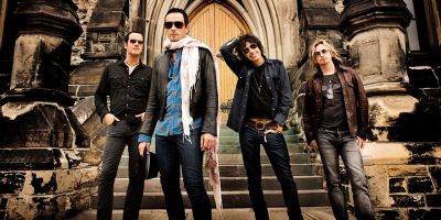Classic lineup of US rock band Stone Temple Pilots