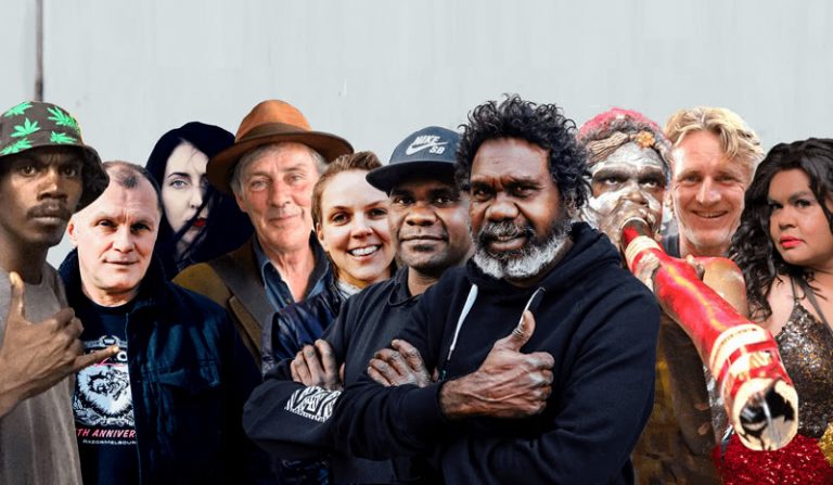 Members of Yothu Yindi & The Treaty Project