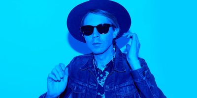 Beck in shades of blue