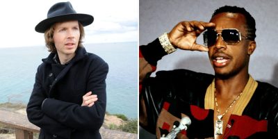 Alt-rock musician Beck and hip-hop legend MC Hammer