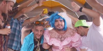 Screenshot from the video promoting Beyond The Valley's wedding competition