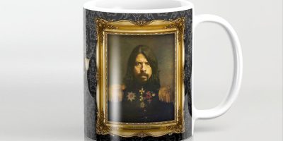 A Dave Grohl coffee mug