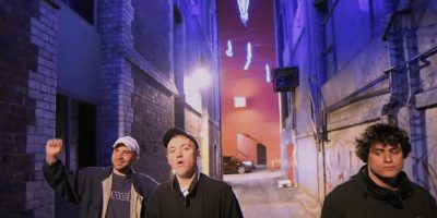 DMA's in their clip for 'Dawning'