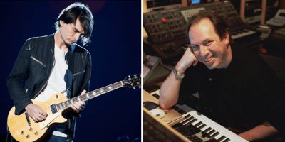 Radiohead guitarist Jonny Greenwood and film composer Hans Zimmer