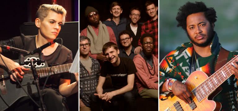 Kaki King, Snarky Puppy, and Thundercat, three artists that’ll make you throw your instrument in a fit of frustration