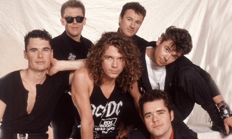 INXS in their Kick era