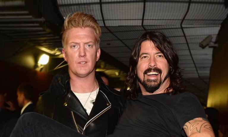 Josh Homme and Dave Grohl