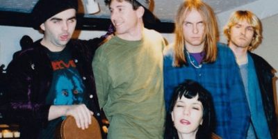 Kurt Cobain with the Melvins