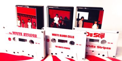 The White Stripes first three albums on cassette