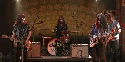 Courtney Barnett & Kurt Vile playing live on The Late Show With Stephen Colbert