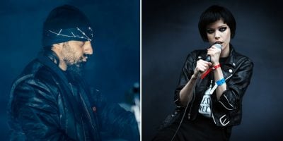 Crystal Castles' Ethan Kath, and former bandmate Alice Glass