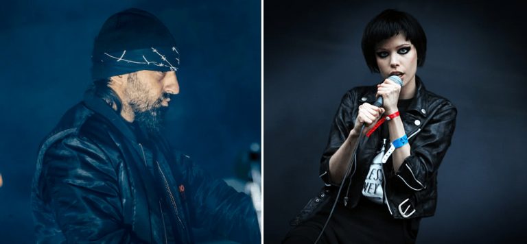 Crystal Castles' Ethan Kath, and former bandmate Alice Glass