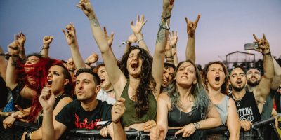 The crowd at Download Festival