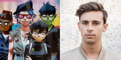 English virtual band Gorillaz and Aussie electronic superstar Flume