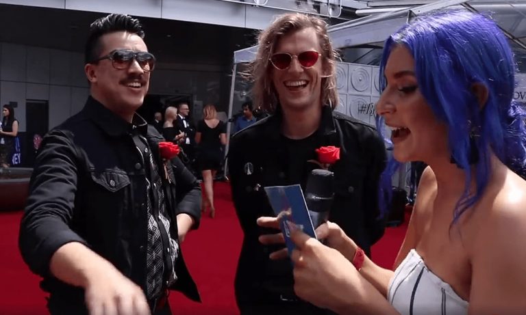 Polish Club on the ARIAs red carpet