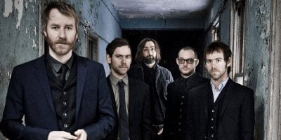 All five members of US indie-rock band The National