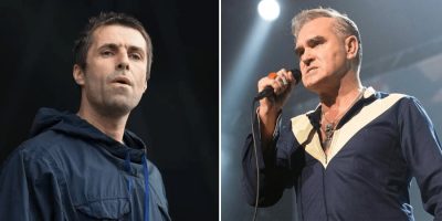 Liam Gallagher and former frontman for The Smiths, Morrissey