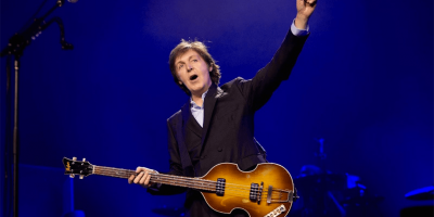 Paul McCartney performing live