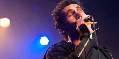 Serk Tankian of System Of A Down performing live