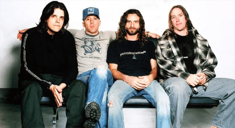 Members of the alternative metal band Tool.