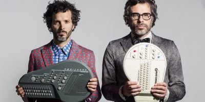 Bret McKenzie and Jemaine Clement of Flight Of The Conchords