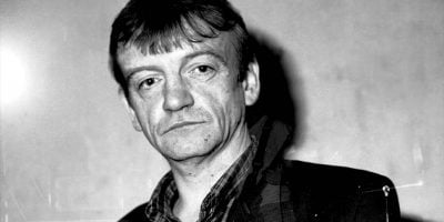 Mark E. Smith, frontman of English post-punk band The Fall