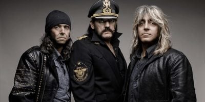 The final lineup of English heavy metal band Motörhead