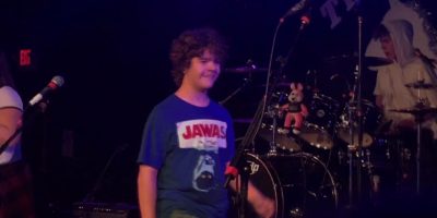 Stranger Things' Gaten Matarazzo performing live with his band Work In Progress