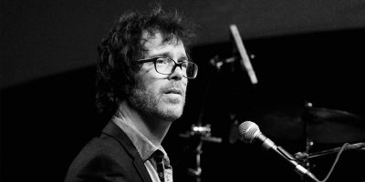 Beloved US piano-rocker Ben Folds, who performed at Melbourne's Zoo Twilights last night.