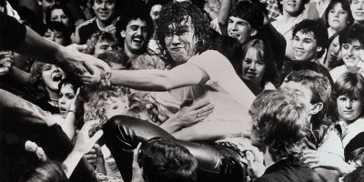 Jimmy Barnes of Cold Chisel performing in Sydney in December, 1983