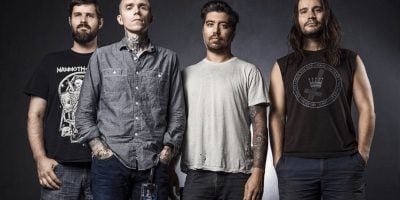 US metalcore band Converge, who were recently the subject of a selfie-seeking fan.