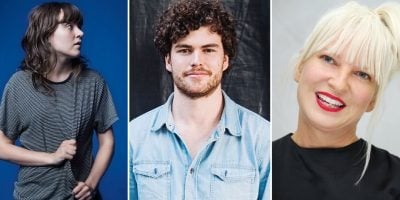 Courtney Barnett, Vance Joy, and Sia, three of Australia's biggest modern musical exports.