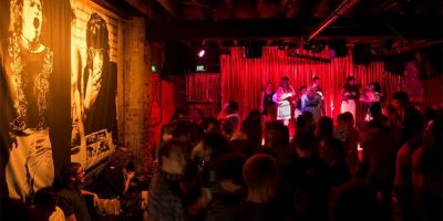 Image of a band performing at Melbourne's Cherry Bar