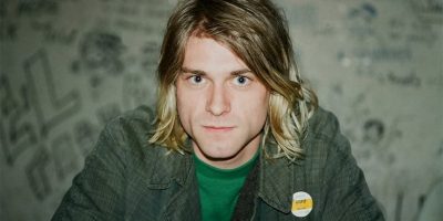 Nirvana's Kurt Cobain pictured in 1991