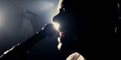 A screenshot from the music video for Nighthawk's 'Right Time'