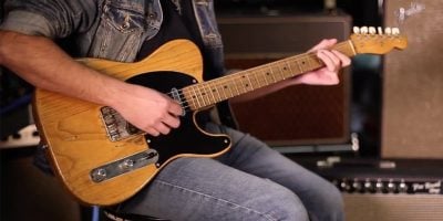 'Jimbo', the first professional guitar owned by Stevie Ray Vaughan