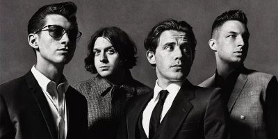 Promotional image of English rockers Arctic Monkeys