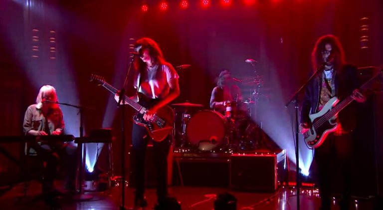 Courtney Barnett performs on Fallon