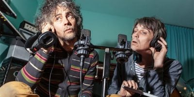 Wayne Coyne and Stephen Drozd of The Flaming Lips