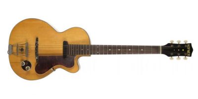 The Hoffner Club 40, the first electric guitar used by George Harrison.