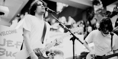 Jeff Buckley performing live
