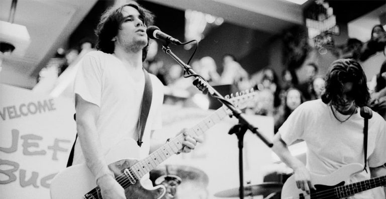 Jeff Buckley performing live