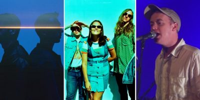 Odesza, Middle Kids, and DMA's, the three most-played acts on triple j this week.