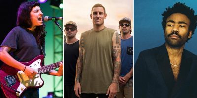 Camp Cope, Parkway Drive, and Childish Gambino, three of the most-played acts on triple j this week