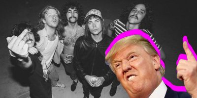 Sticky fingers Donald Trump