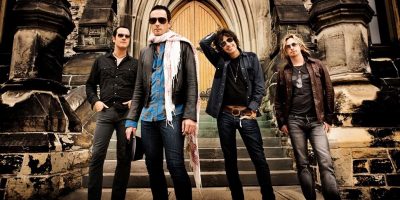 Classic lineup of US rock band Stone Temple Pilots