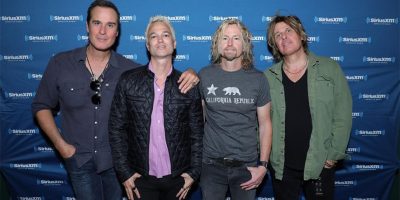 Stone Temple Pilots pictured with new vocalist Jeff Gutt