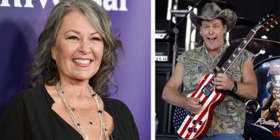 Ted Nugent and Roseanne