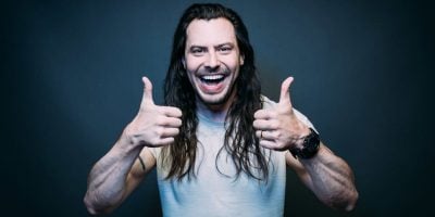 Legendary party-rocker, Andrew W.K.