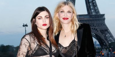 Courtney Love pictured with daughter, Frances Bean Cobain